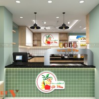 Thiết kế quán nước hiện đại, tối ưu vận hành tại Hà Nội 